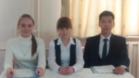 23 октября  2018 года в школе проходила встреча с кандидатами в Ұланбасы учащихся школы.