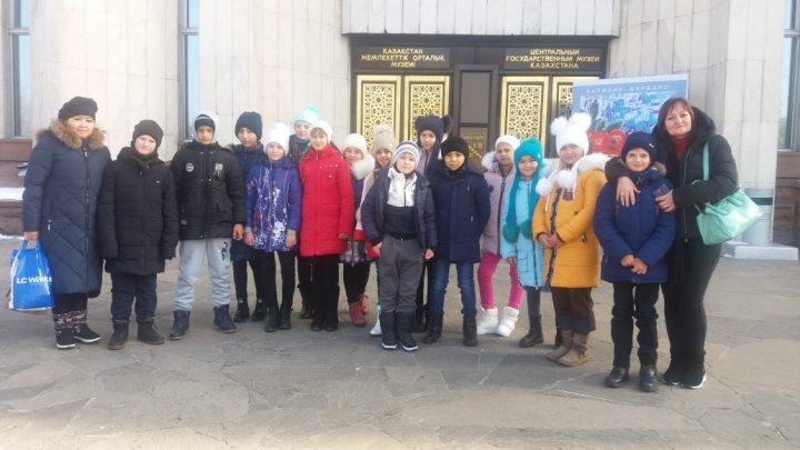 Посещение Центрального Государственного музея Казахстана. г.Алматы